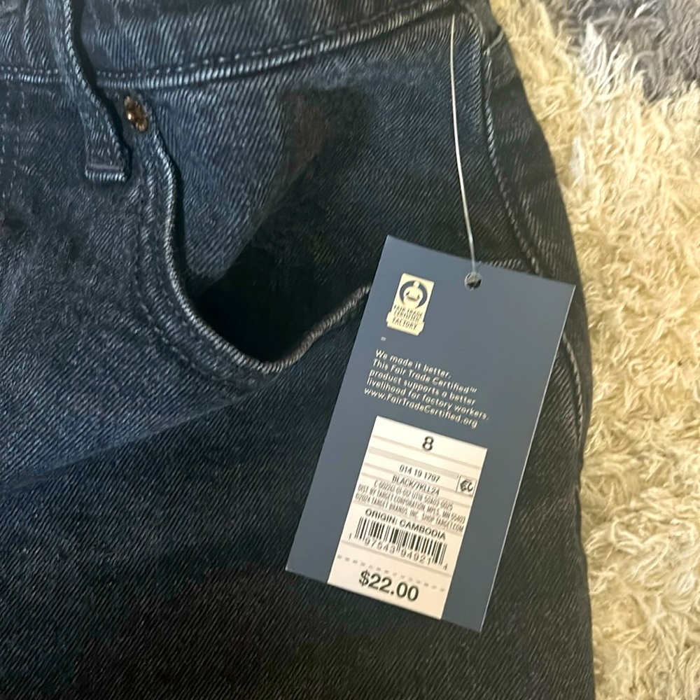Black Shorts 90s Cutoff